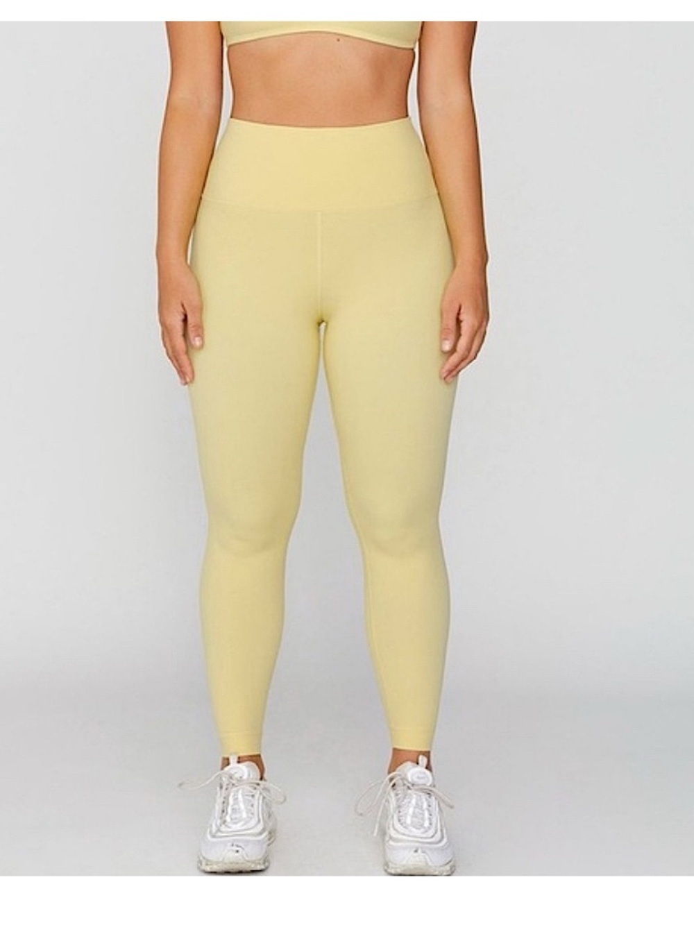 SET Active Pale Yellow High-Rise Leggings
